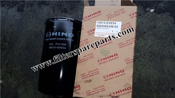 15613-EV034 Hino oil filter factory cost on sale
