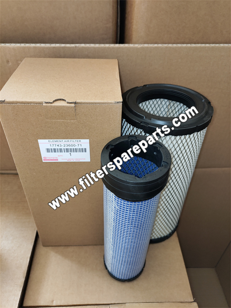 17743-23600-71 TOYOTA Air Filter - Click Image to Close