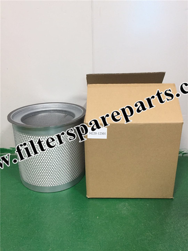 luft kompressor öl-gas-filter-separator öl-wasser-filter trennung luft-öl- separator 34220-12502 3422012502