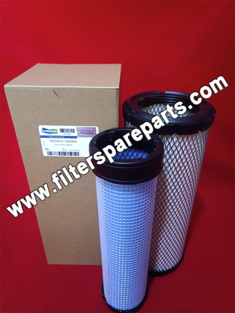 400401-00088 Doosan Air Filter - Click Image to Close