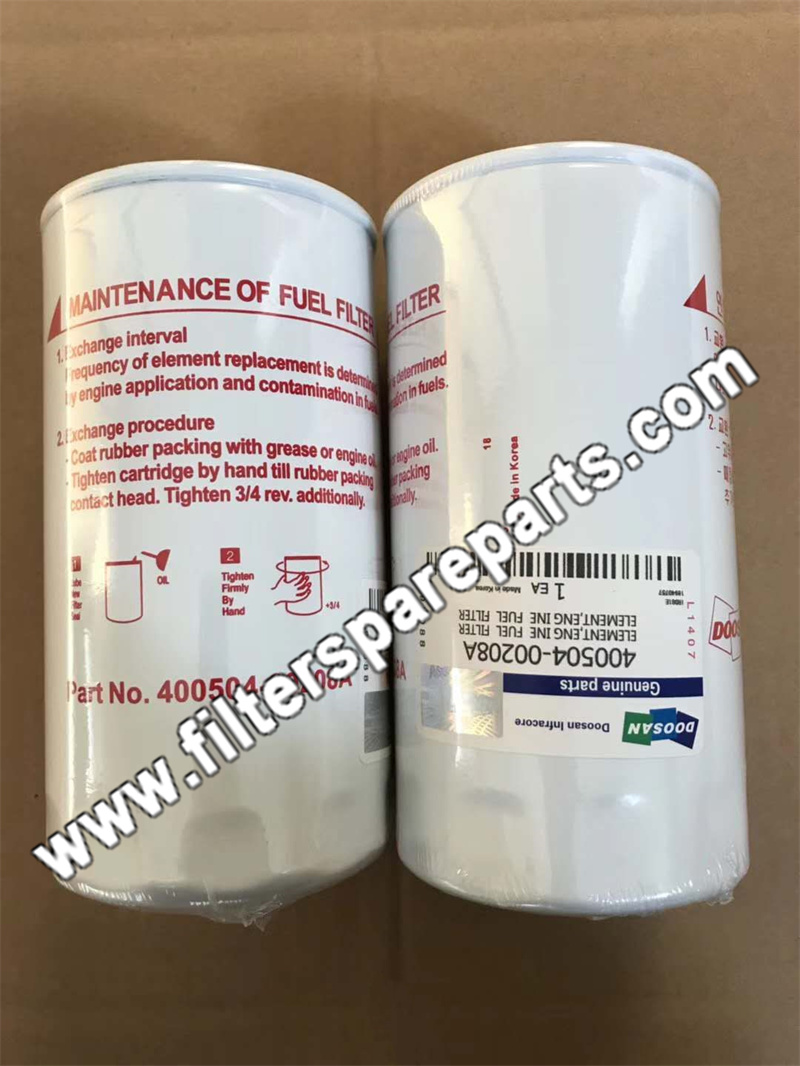 400504-00208A Doosan Fuel Filter