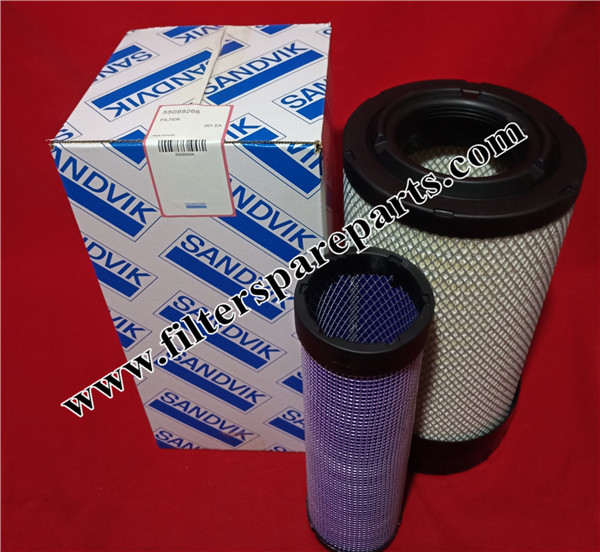 55089266 SANDVIK air filter used for construction machinery and Truck