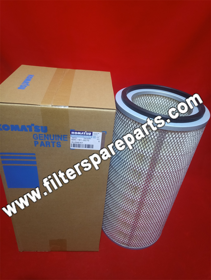 600-181-8270 Komatsu Air Filter - Click Image to Close