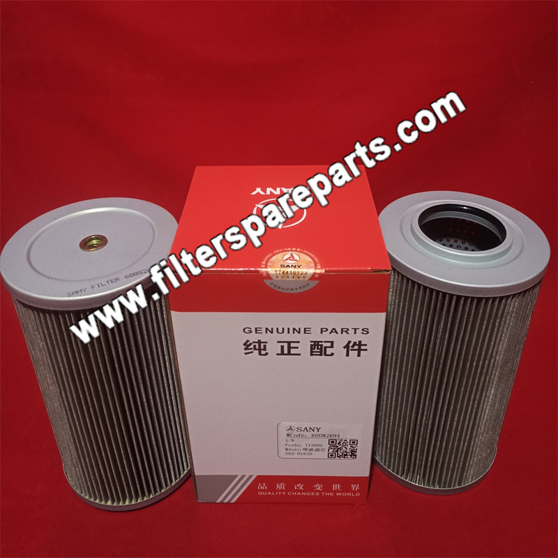 60082694 SANY Hydraulic Filter