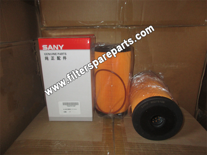 60275106 SANY Oil Filter - Click Image to Close