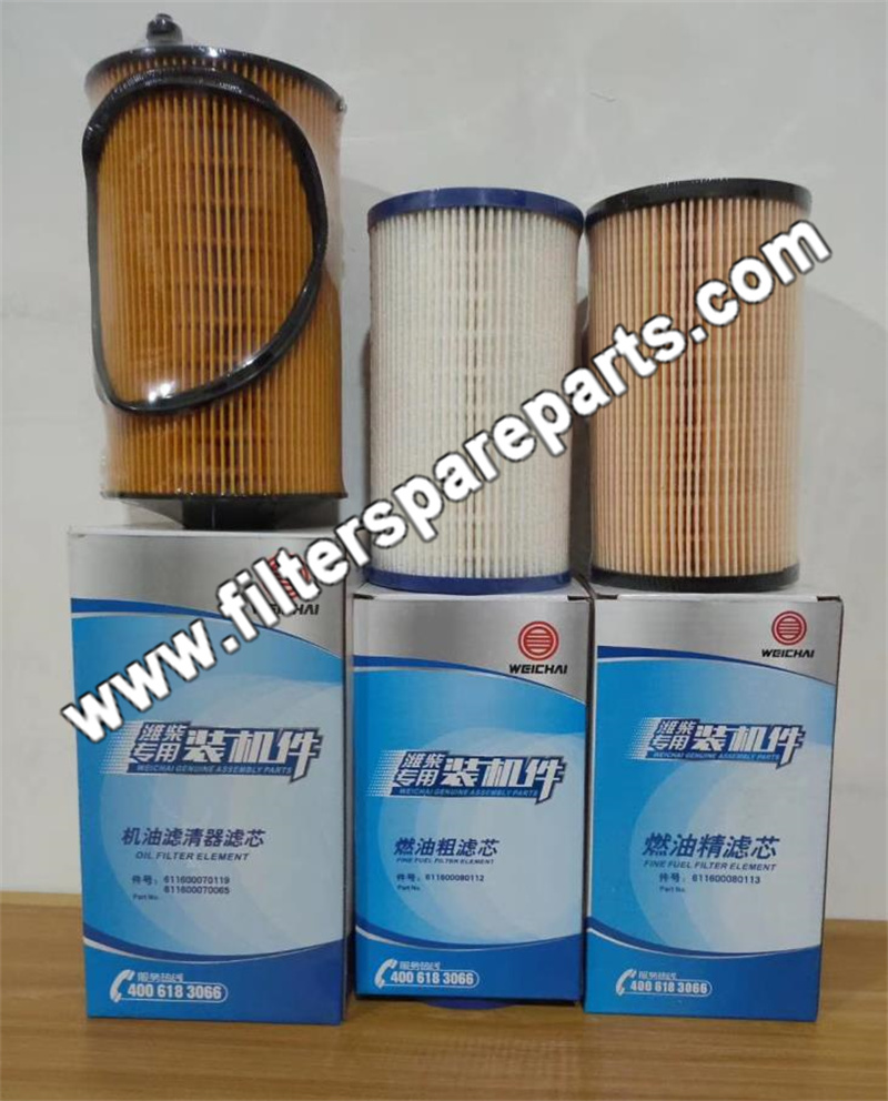 611600070119 WEICHAI Oil Filter