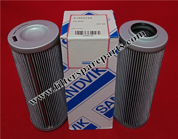 81893749 SANDVIK Hydraulic filter on sale