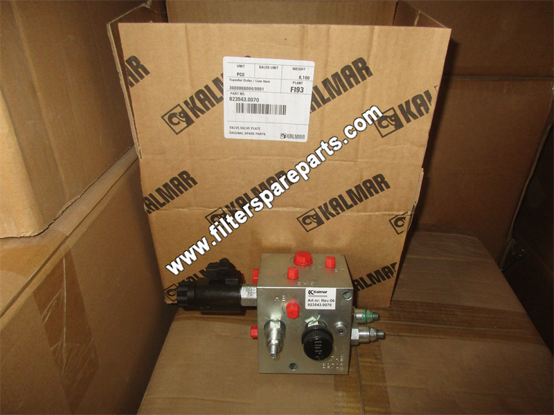 923543.0070 Kalmar Valve Plate