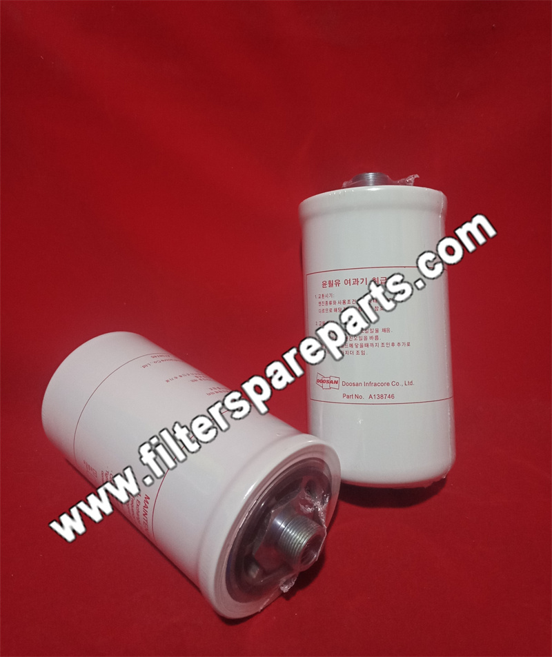 A138746 Doosan Oil Filter