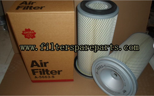 A5663-S SAKURA air filter