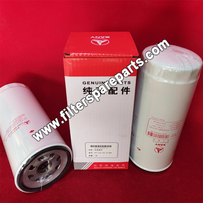 B222100000136 SANY Oil Filter