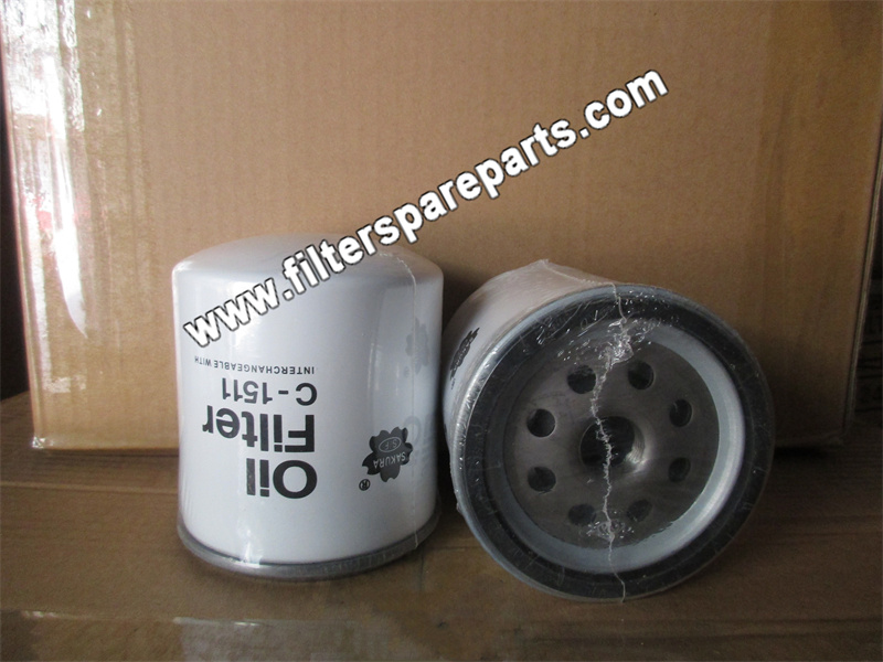 C-1511 Sakura Oil Filter - Click Image to Close