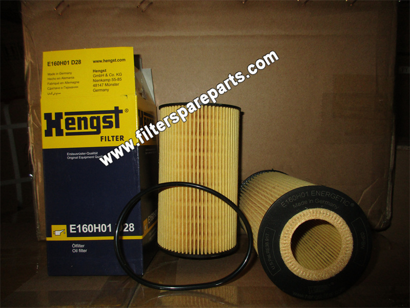 E160H01D28 Hengst Oil Filter - Click Image to Close