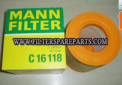 Mann filter spare parts C16118